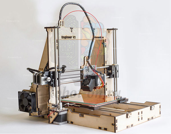 RobotON. Деревянный 3D-принтер